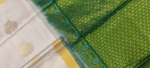 SOFT SILK SAREE WITH BLOUSE